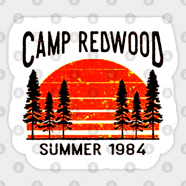 CAMP REDWOOD Sticker by Prashanthmuralidharart